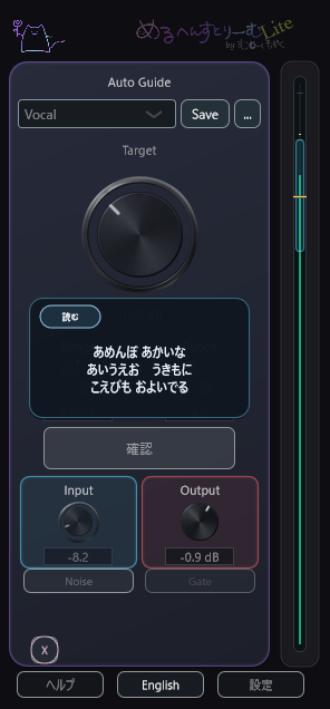 Lite Voice Setup reading